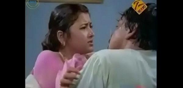  rachana  bengal actress hot wet  saree and cleavage forced to fuck a guy